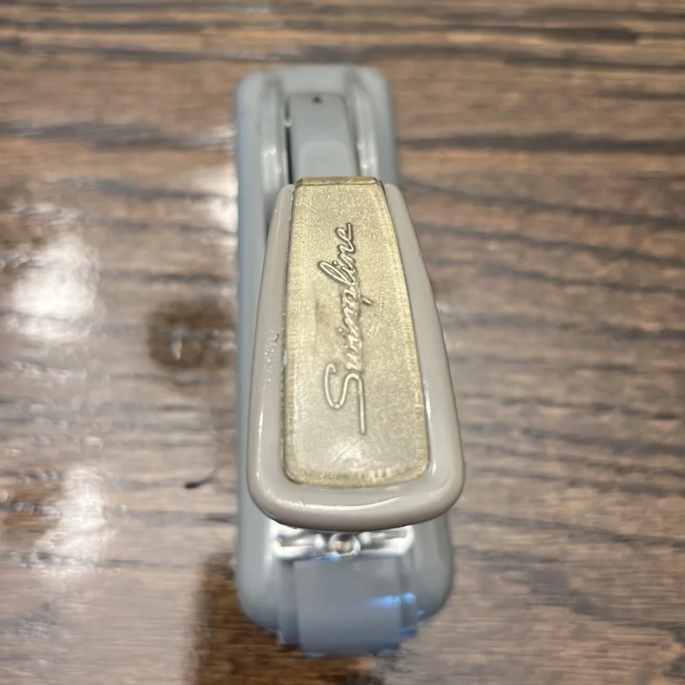 Vintage swing line stapler --- still works